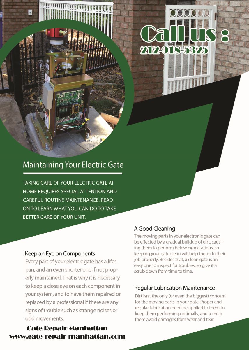 Our Infographic Gate Repair Manhattan 